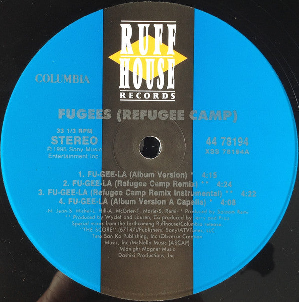 Fugees ~ Fu-Gee-La (Vinyl) - Djungel & Jazz