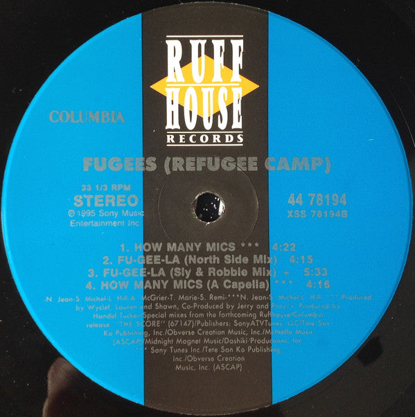 Fugees ~ Fu-Gee-La (Vinyl) - Djungel & Jazz