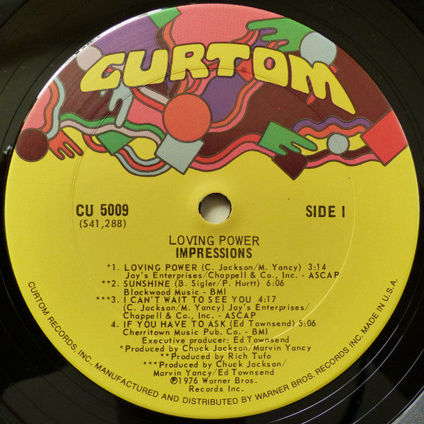 Impressions ~ Loving Power (Vinyl) - Djungel & Jazz