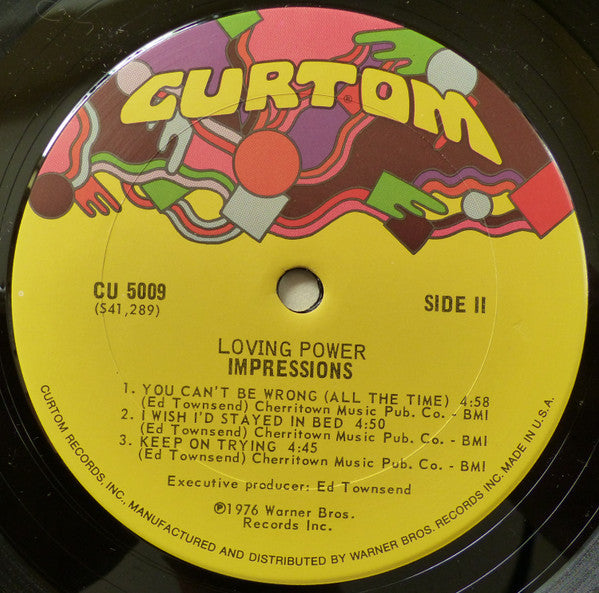Impressions ~ Loving Power (Vinyl) - Djungel & Jazz