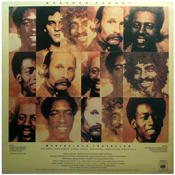 Weather Report ~ Mysterious Traveller (Vinyl) - Djungel & Jazz