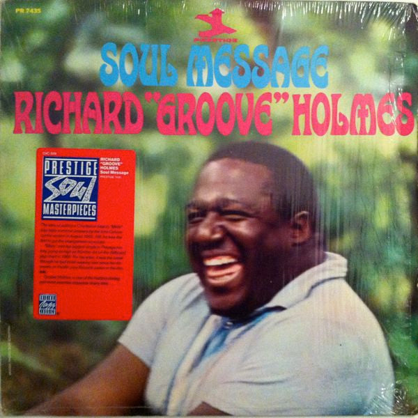 Richard "Groove" Holmes : Soul Message (LP, Album, Mono, RE, RM)