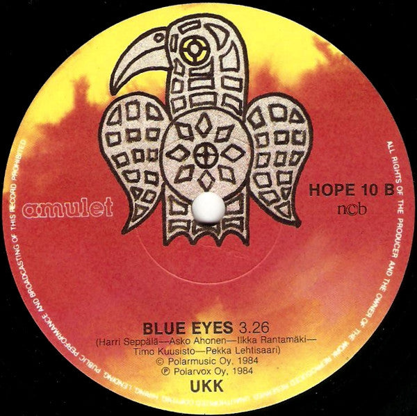 UKK  ~ Inside Her Paperwalls / Blue Eyes (Vinyl) - Djungel & Jazz