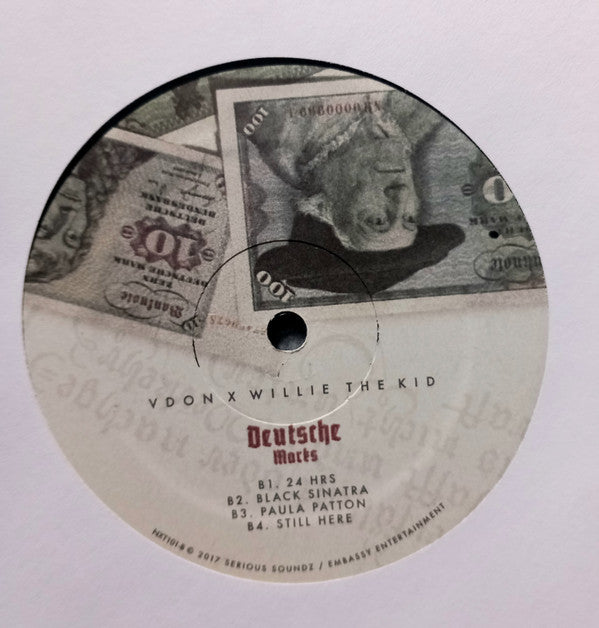 V Don x Willie The Kid : Deutsche Marks (LP, Album)