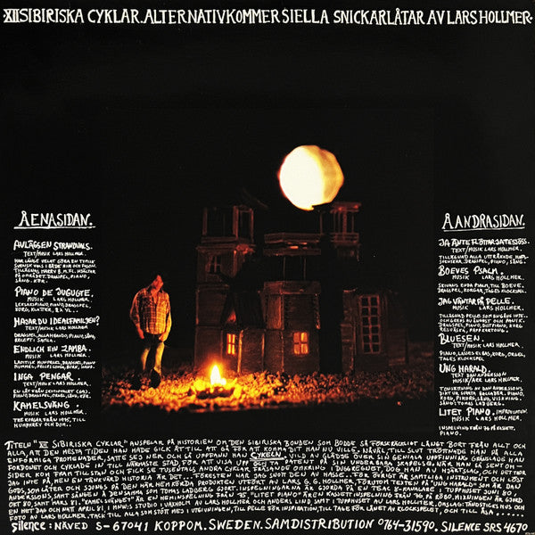 Lars Hollmer ~ 12 Sibiriska Cyklar = XII Cибириска Суклар (Alternativkommersiella Snickarlåtar) (Vinyl) - Djungel & Jazz
