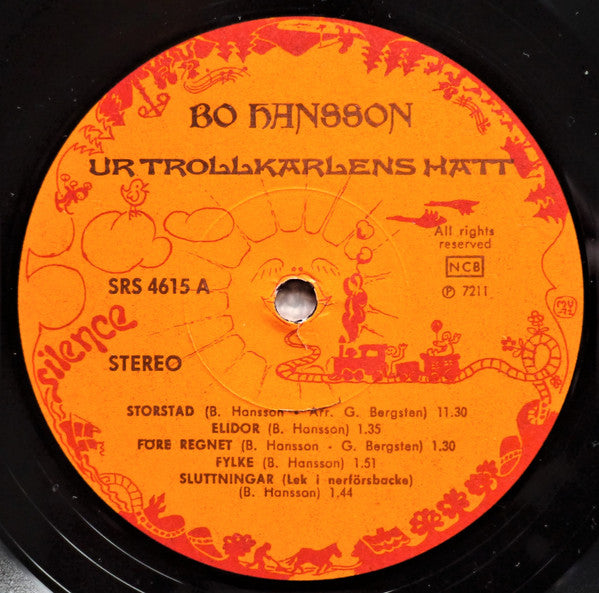 Bo Hansson ~ Ur Trollkarlens Hatt (Vinyl) - Djungel & Jazz