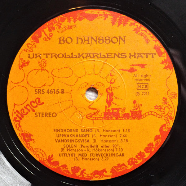 Bo Hansson ~ Ur Trollkarlens Hatt (Vinyl) - Djungel & Jazz