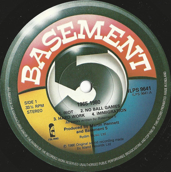 Basement 5 : 1965 - 1980 (LP)