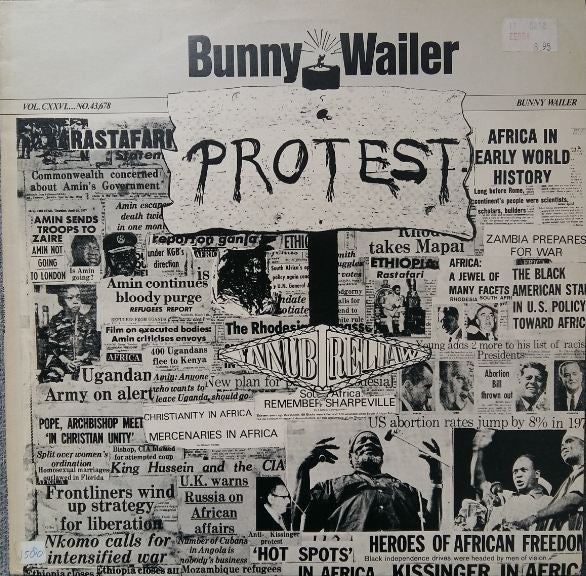 Bunny Wailer : Protest (LP, Album, RE)
