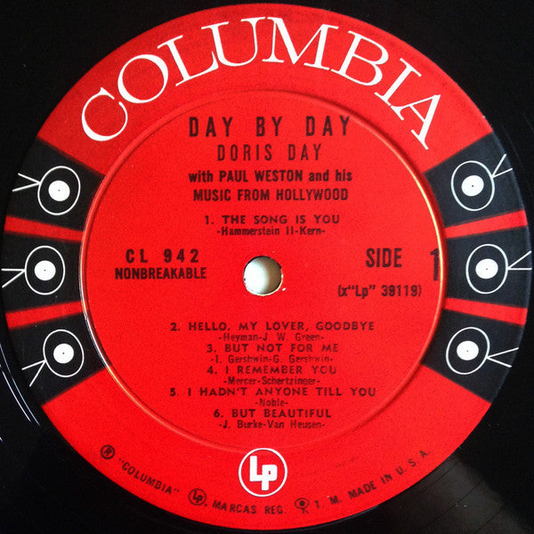 Doris Day With Paul Weston And His Music From Hollywood ~ Day By Day (Vinyl) - Djungel & Jazz