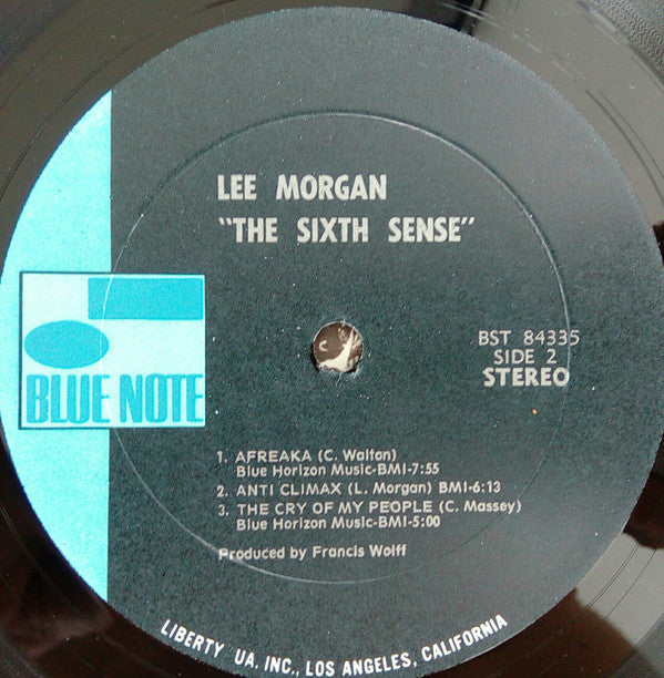 Lee Morgan ~ The Sixth Sense (Vinyl) - Djungel & Jazz
