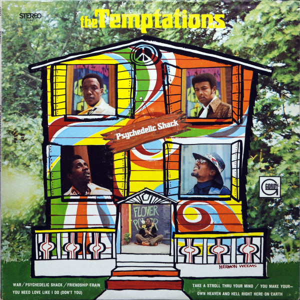 The Temptations : Psychedelic Shack (LP, Album, Ind)