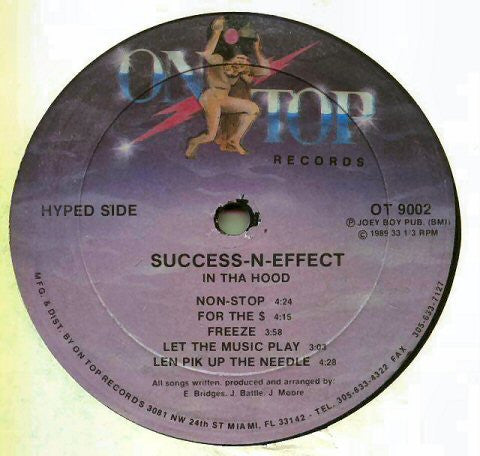 Success - N - Effect : In Tha Hood (LP, Album)