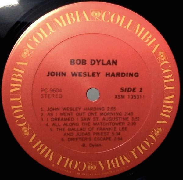 Bob Dylan ~ John Wesley Harding (Vinyl) - Djungel & Jazz