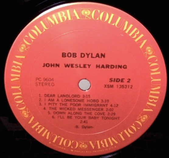 Bob Dylan ~ John Wesley Harding (Vinyl) - Djungel & Jazz