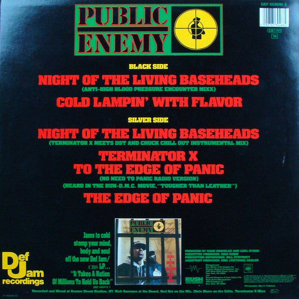 Public Enemy ~ Night Of The Living Baseheads (Vinyl) - Djungel & Jazz