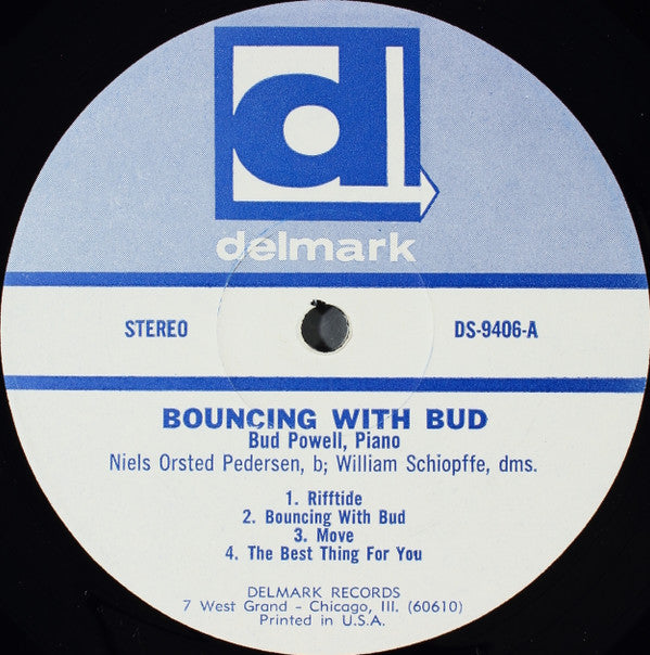 Bud Powell Trio ~ Bouncing With Bud (Vinyl) - Djungel & Jazz