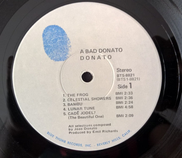 João Donato : A Bad Donato (LP, Album, Los)
