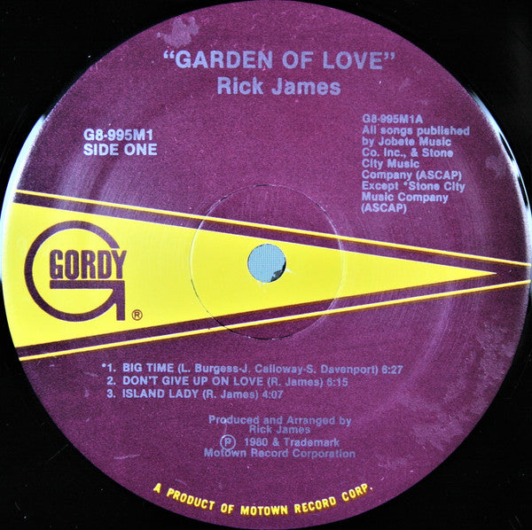 Rick James ~ Garden Of Love (Vinyl) - Djungel & Jazz