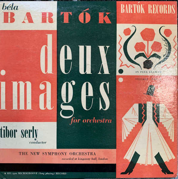 Béla Bartók, Tibor Serly, The New Symphony Orchestra Of London ~ Deux Images For Orchestra (Vinyl) - Djungel & Jazz