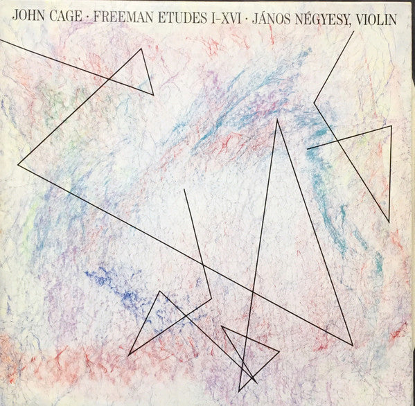 John Cage ~ Freeman Etudes I-XVI (Vinyl) - Djungel & Jazz