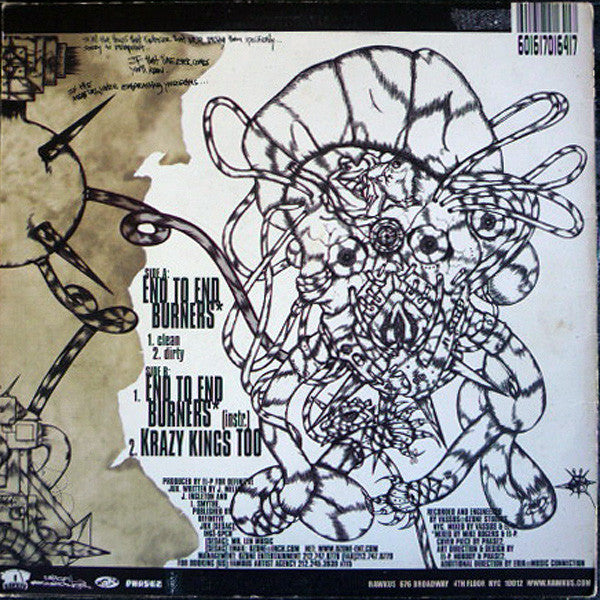 Company Flow ~ End To End Burners / Krazy Kings Too (Vinyl) - Djungel & Jazz