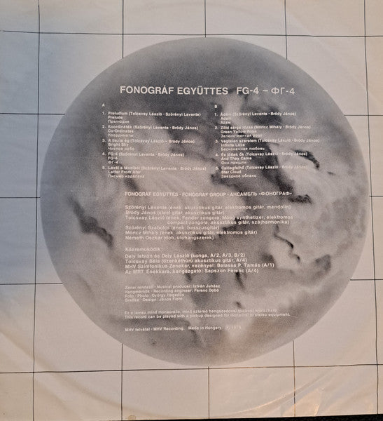 Fonográf : FG-4 (LP, Album)