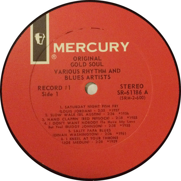 Various ~ Original Gold Soul (Vinyl) - Djungel & Jazz