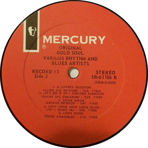 Various ~ Original Gold Soul (Vinyl) - Djungel & Jazz