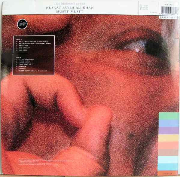 Nusrat Fateh Ali Khan : Mustt Mustt (LP, Album)