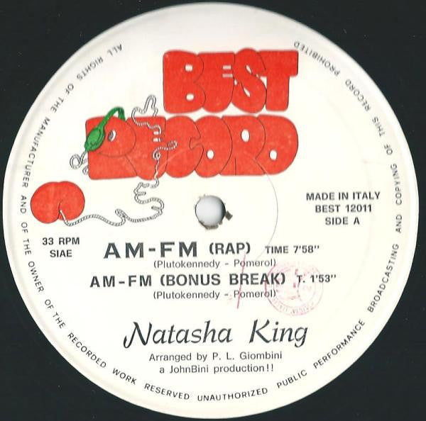 Natasha King : AM-FM (12")