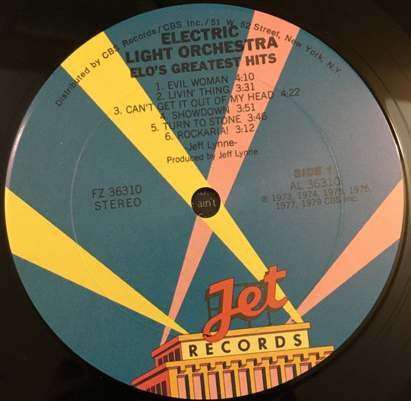 Electric Light Orchestra ~ ELO's Greatest Hits (Vinyl) - Djungel & Jazz
