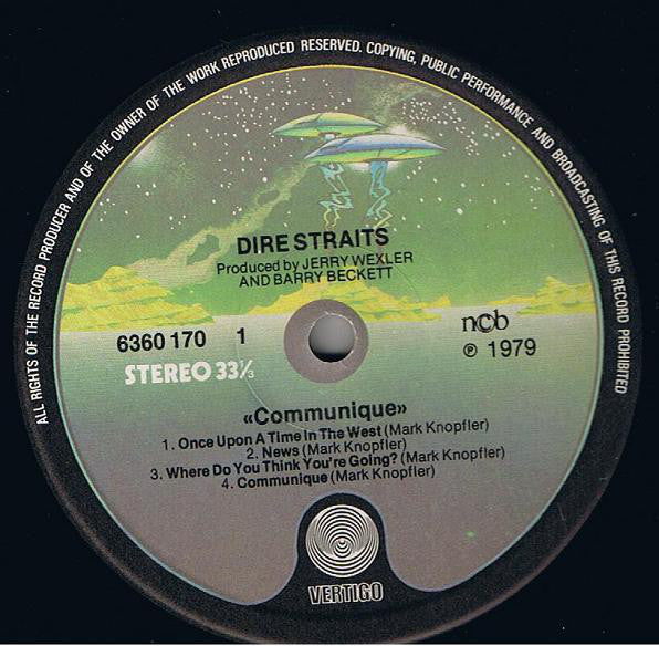 Dire Straits ~ Communiqué (Vinyl) - Djungel & Jazz