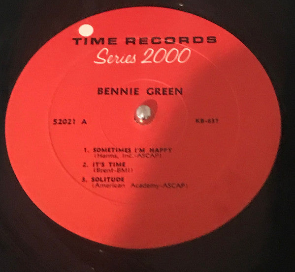 Bennie Green ~ Bennie Green (Vinyl) - Djungel & Jazz