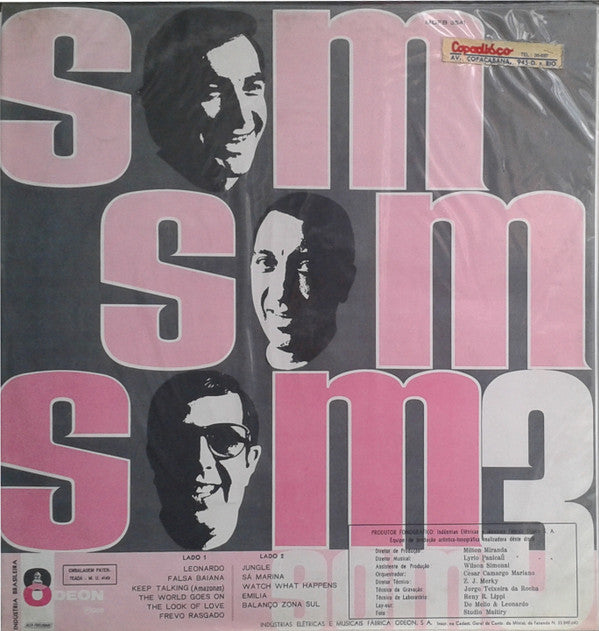 Som Três ~ Som Três Show (Vinyl) - Djungel & Jazz