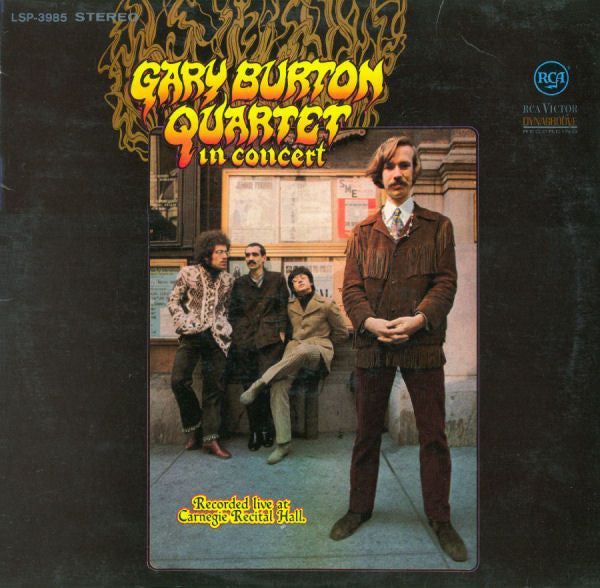 Gary Burton Quartet ~ Gary Burton Quartet In Concert (Vinyl) - Djungel & Jazz