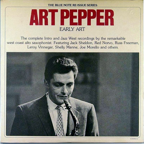 Art Pepper ~ Early Art (Vinyl) - Djungel & Jazz