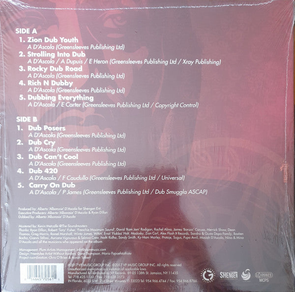 Alborosie : Freedom In Dub (LP, Album)