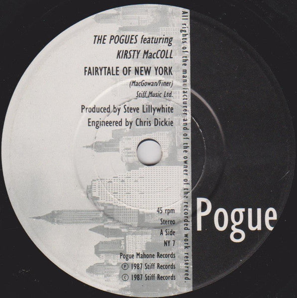 The Pogues ~ Fairytale Of New York (Vinyl) - Djungel & Jazz