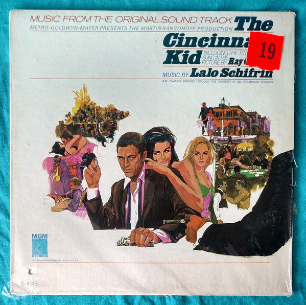 Lalo Schifrin ~ The Cincinnati Kid (Vinyl) - Djungel & Jazz