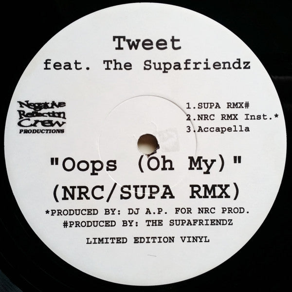 Tweet Feat. The Supafriendz ~ Oops (Oh My) (Vinyl) - Djungel & Jazz