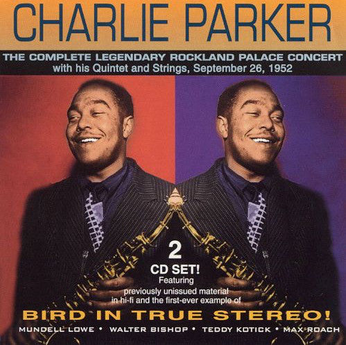 Charlie Parker ~ The Complete Legendary Rockland Palace Concert 1952 (Vinyl) - Djungel & Jazz