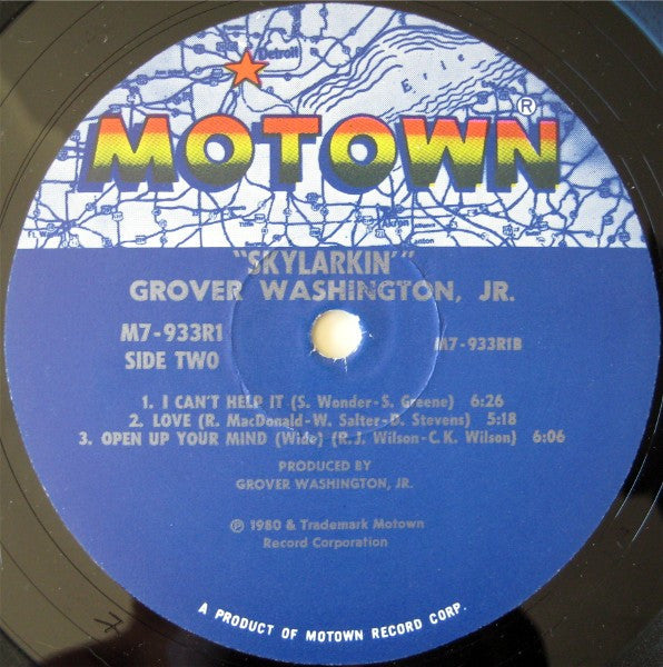 Grover Washington, Jr. : Skylarkin' (LP, Album)
