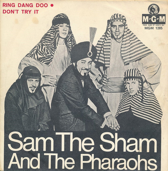 Sam The Sham & The Pharaohs ~ Ring Dang Doo / Don't Try It (Vinyl) - Djungel & Jazz