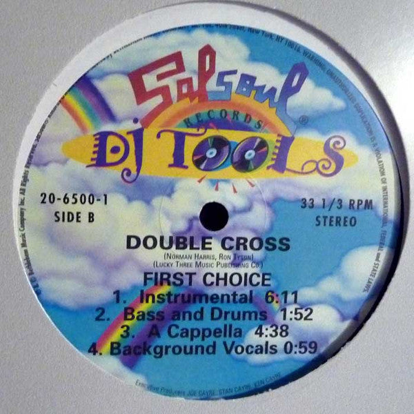 First Choice : Double Cross (DJ Tools) (12")