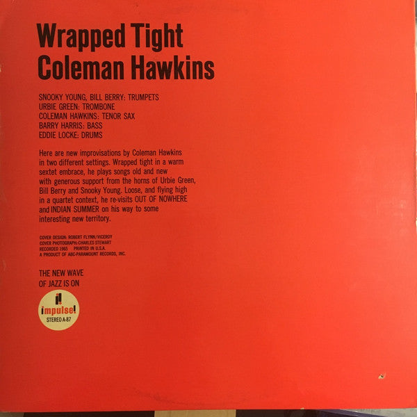 Coleman Hawkins ~ Wrapped Tight (Vinyl) - Djungel & Jazz