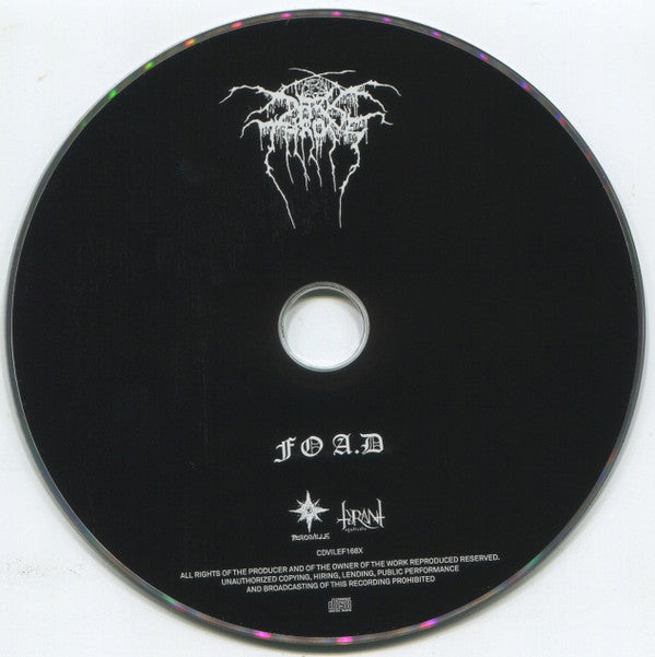 Darkthrone ~ F.O.A.D. (Vinyl) - Djungel & Jazz