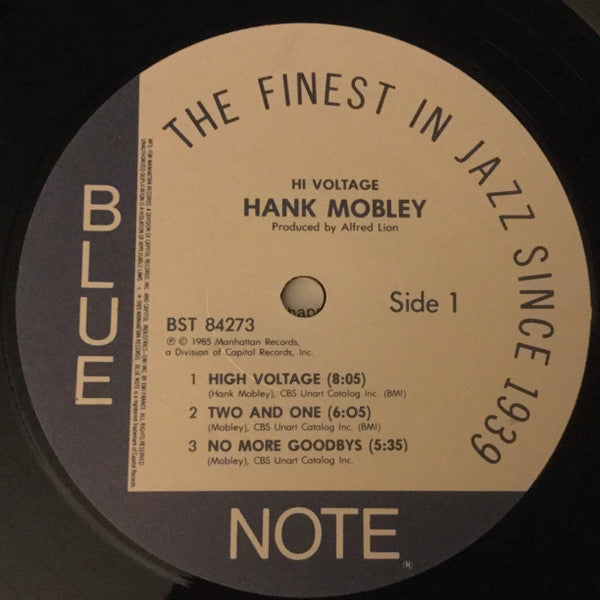 Hank Mobley ~ Hi Voltage (Vinyl) - Djungel & Jazz