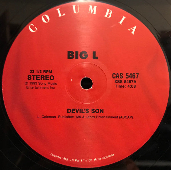 Big L ~ Devil's Son (Vinyl) - Djungel & Jazz