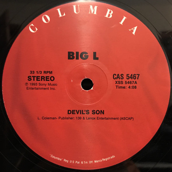 Big L : Devil's Son (12", RE)